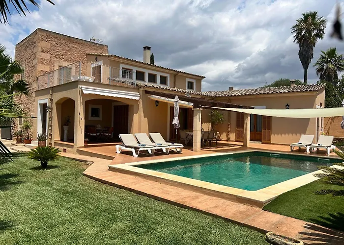 Casa Rural, Finca Rustica Con Piscina Cas Padrins De Campos, Mallorca